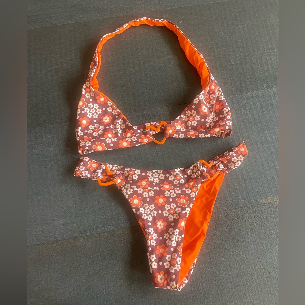 flowered Frankie’s Bikini two piece